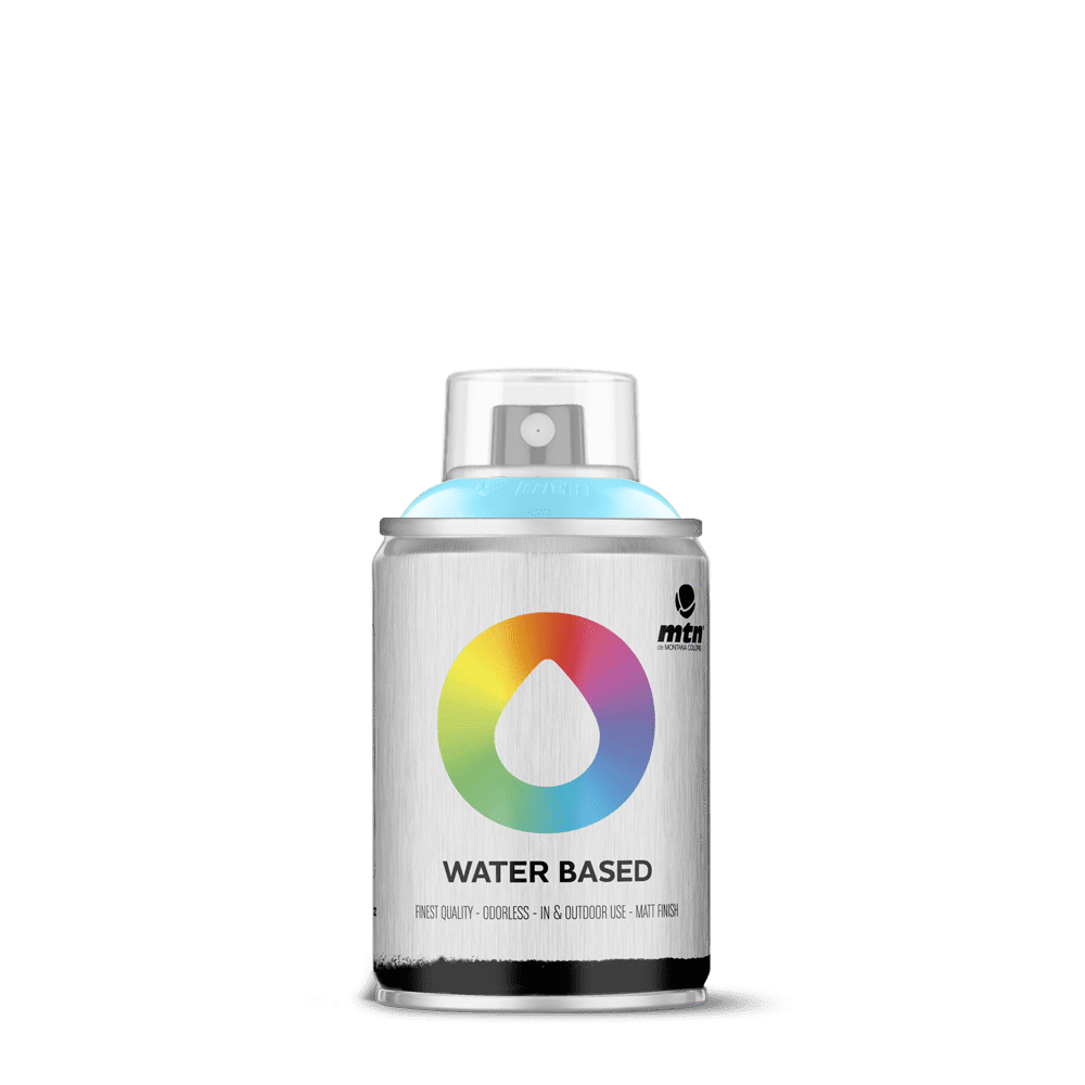MTN Water Based 100 Spray Paint - Phthalo Blue Light | Spray Planet