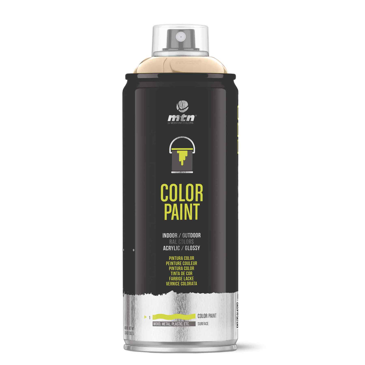 MTN PRO Color Spray Paint - Light Ivory (RAL1015)