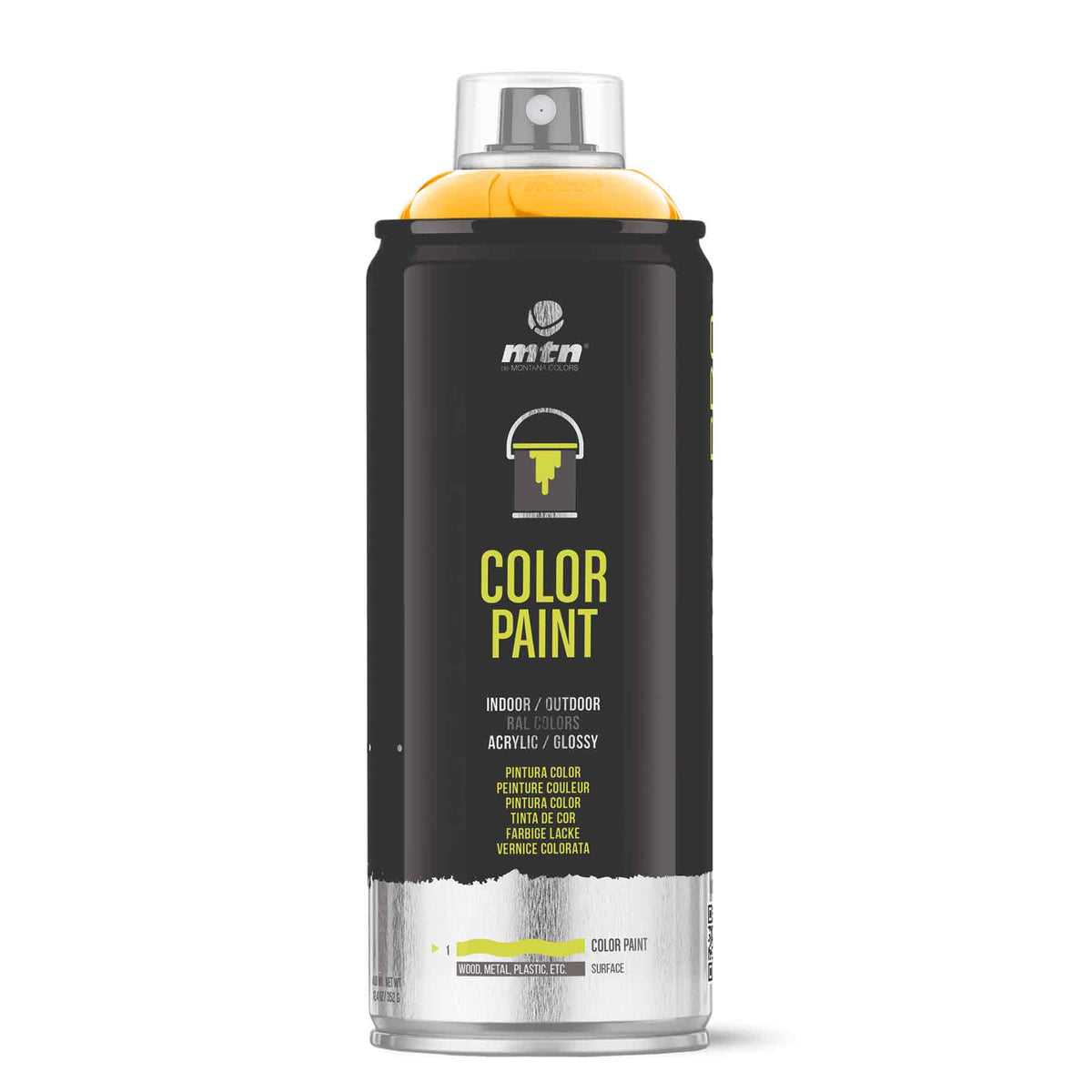 MTN PRO Color Spray Paint - Mellon Yellow (RAL1028)