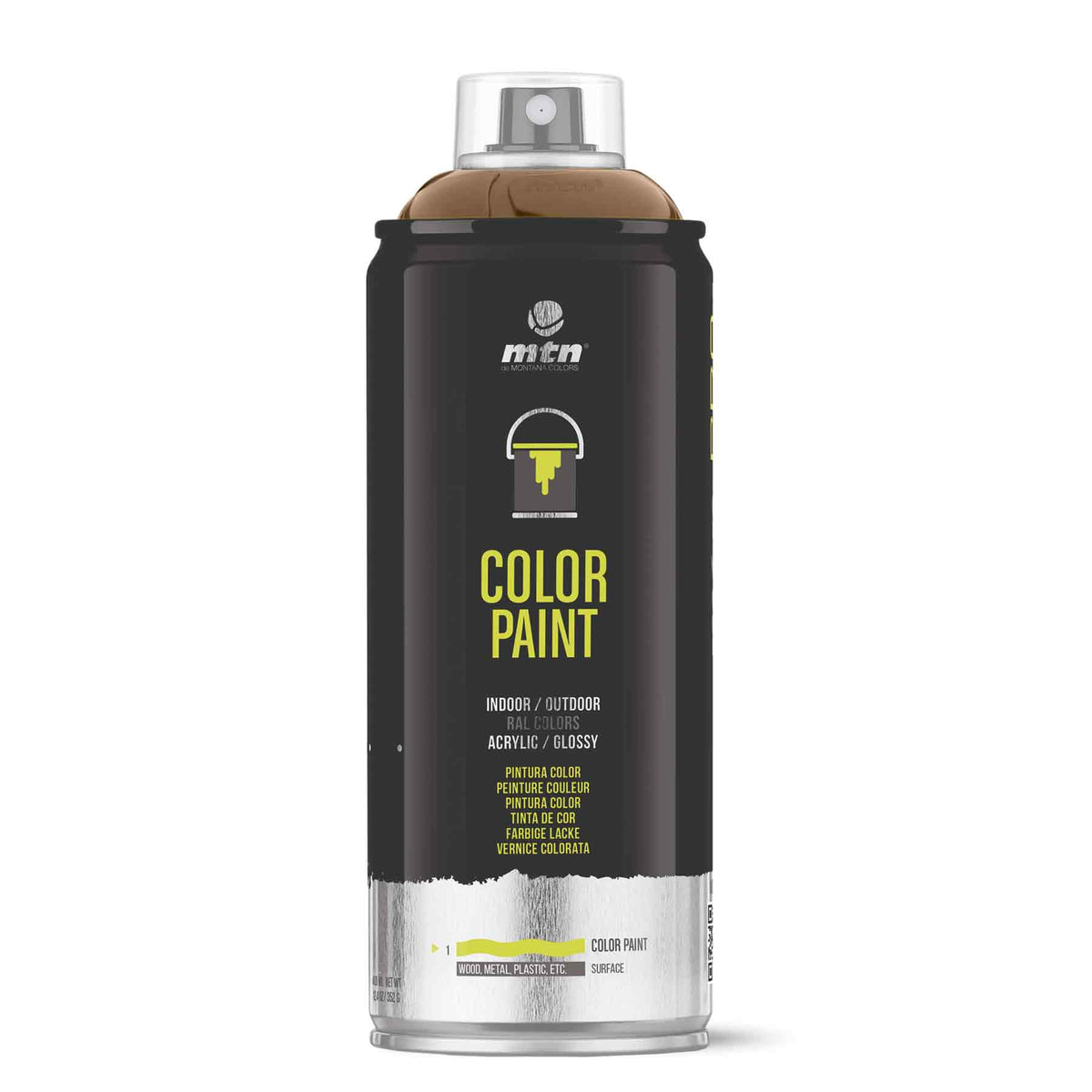 MTN PRO Color Spray Paint - Sepia Brown (RAL8014)
