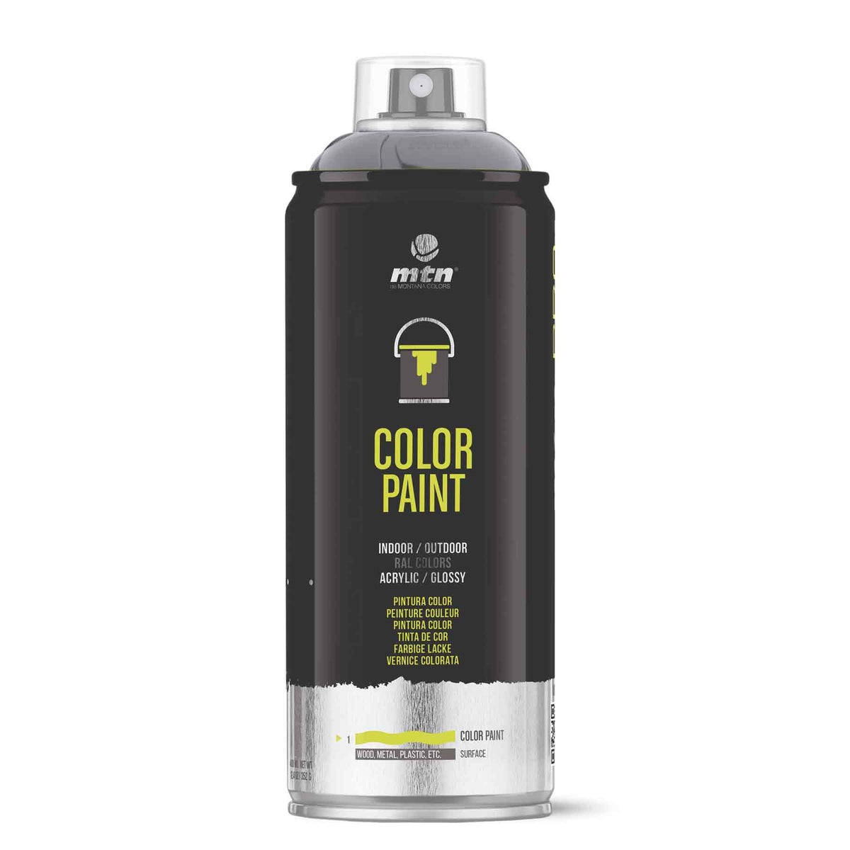 MTN PRO Color Spray Paint - Silver Grey (RAL7001)