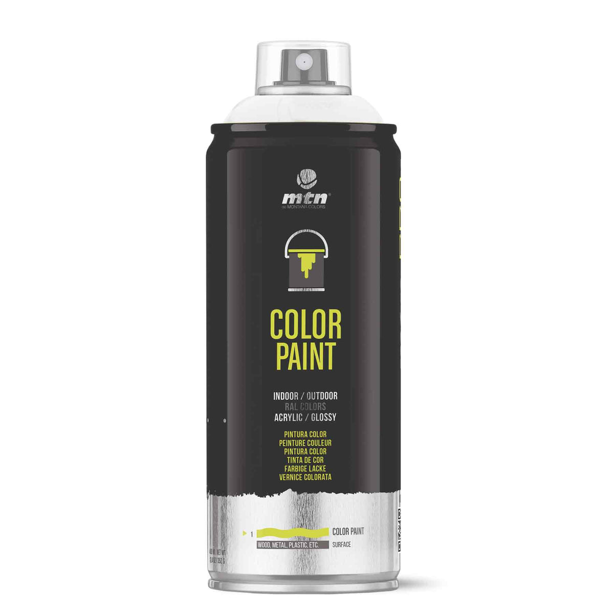 MTN PRO Color Spray Paint - Glossy White (RAL9010)