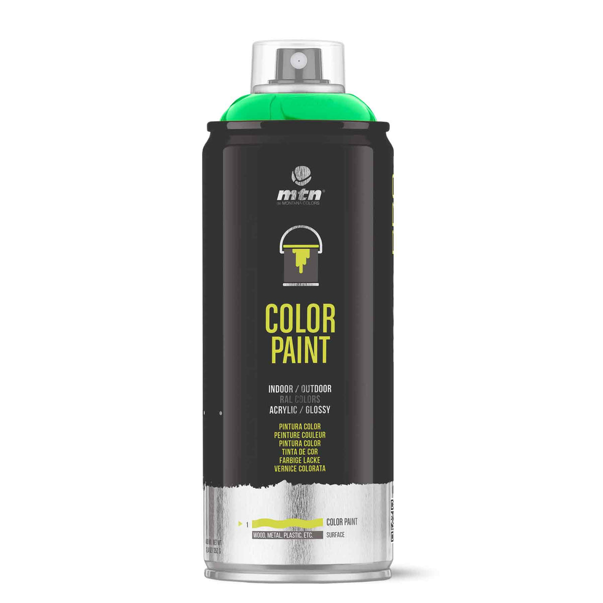 MTN PRO Color Spray Paint - Yellow Green (RAL6018)