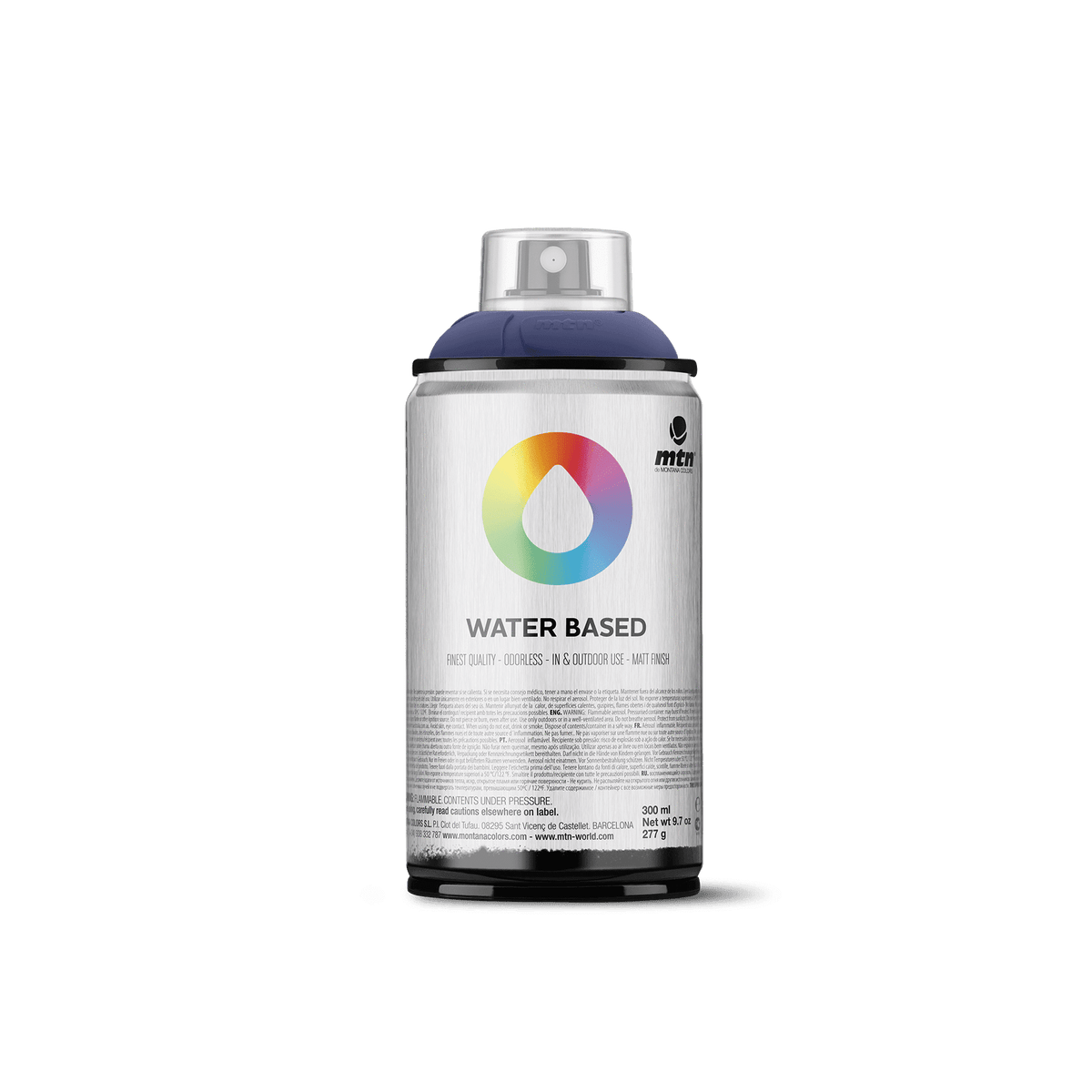 MTN Water Based 300 Spray Paint - Prussian Blue Deep | Spray Planet
