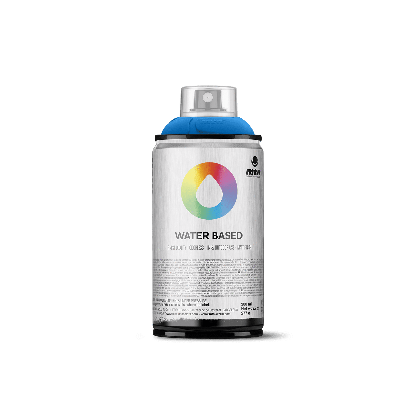 MTN Water Based 300 Spray Paint - Prussian Blue | Spray Paint