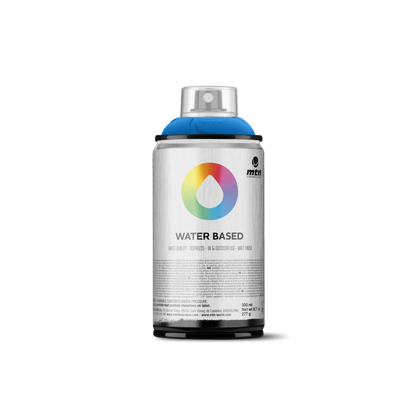 MTN Water Based 300 Spray Paint Prussian Blue Spray Paint