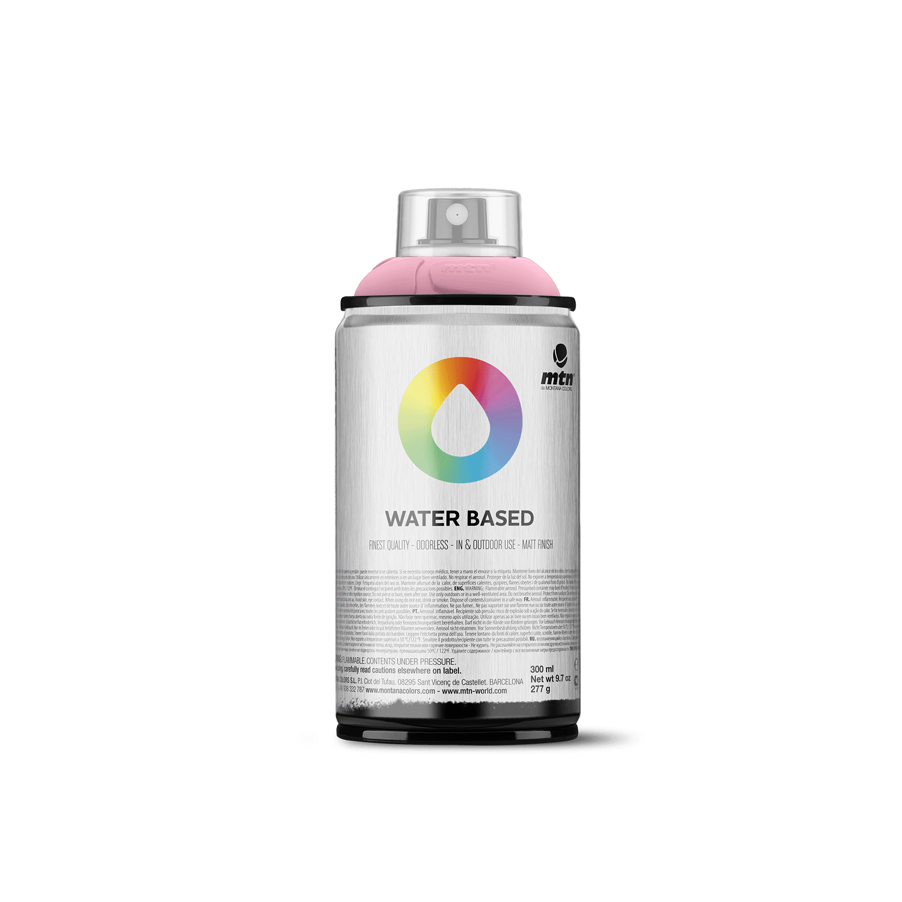 MTN Water Based 300 Spray Paint - Quinacridone Rose Light | Spray Planet