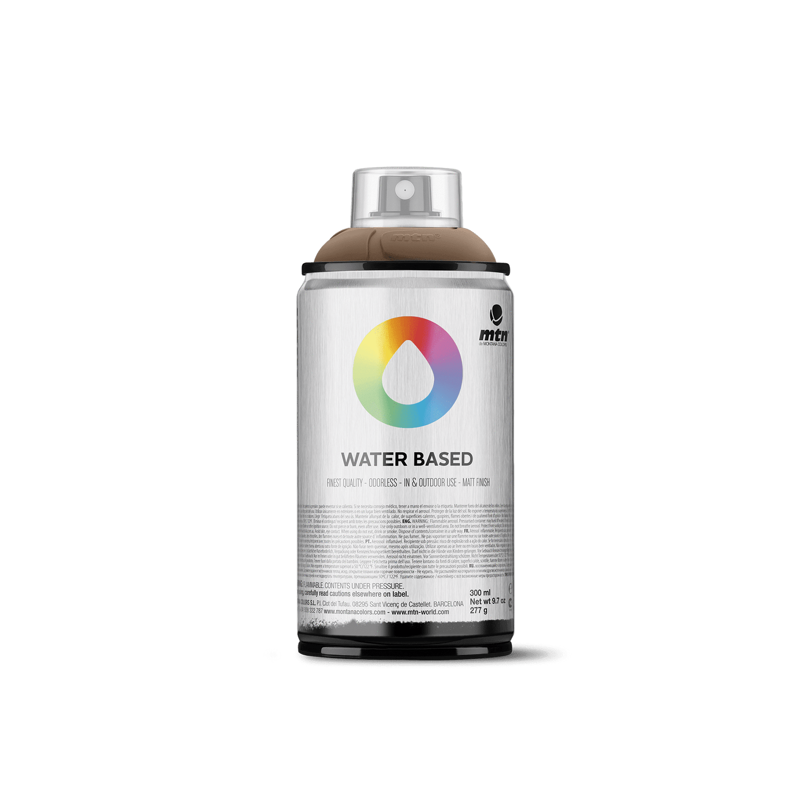 MTN Water Based 300 Spray Paint - Raw Umber Deep | Spray Planet