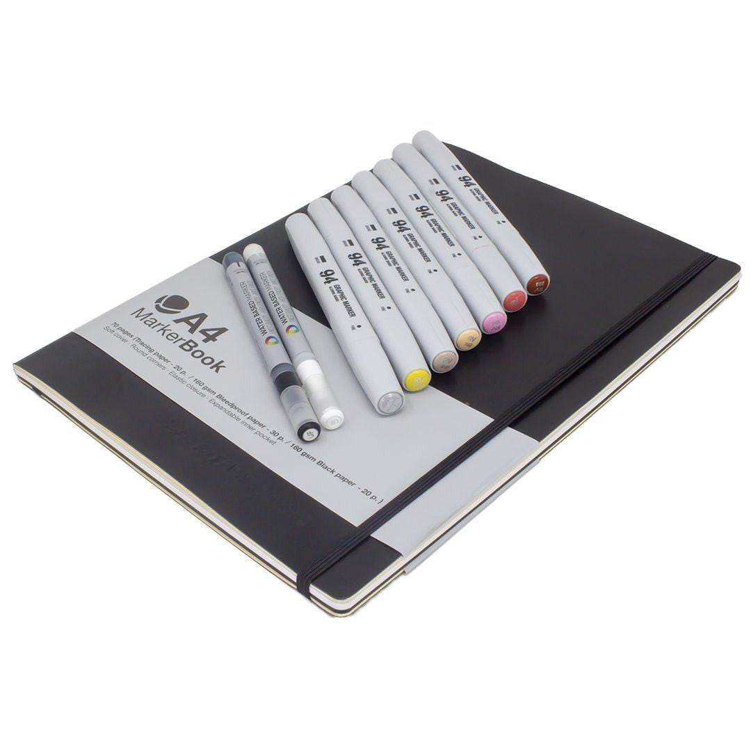 MTN Pro Blackbook Marker Pack Skin Tone Edition | Montana Colors | Spray Planet