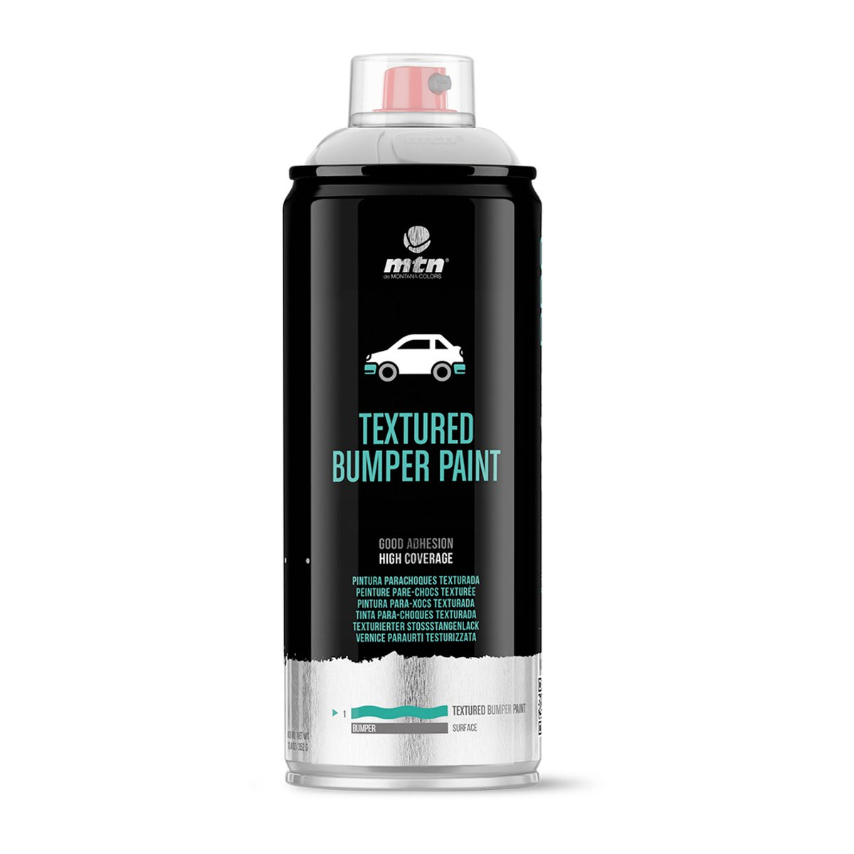 MTN PRO Textured Bumper Spray Paint - Grey