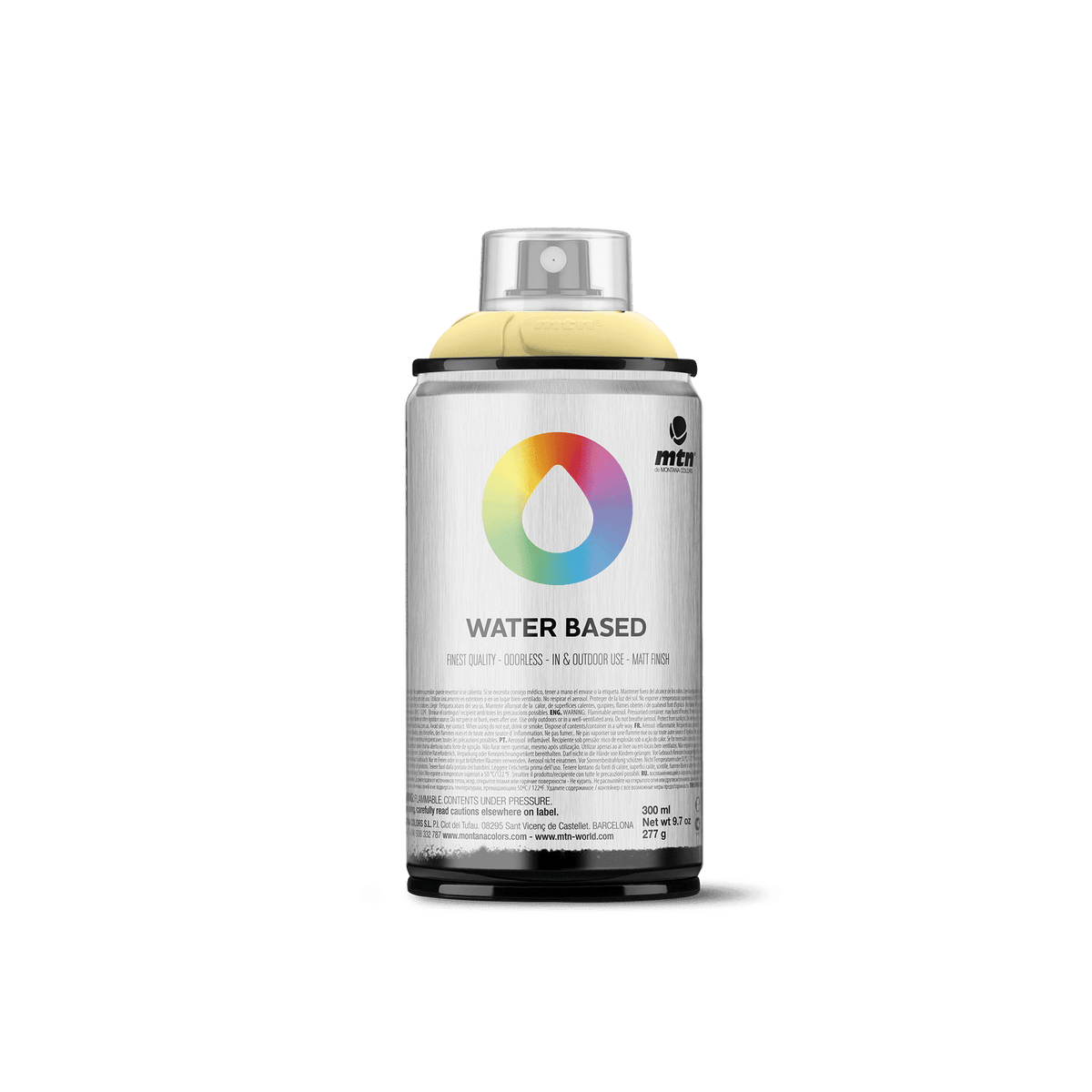 MTN Water Based 300 Spray Paint - Titanium Light | Spray Planet