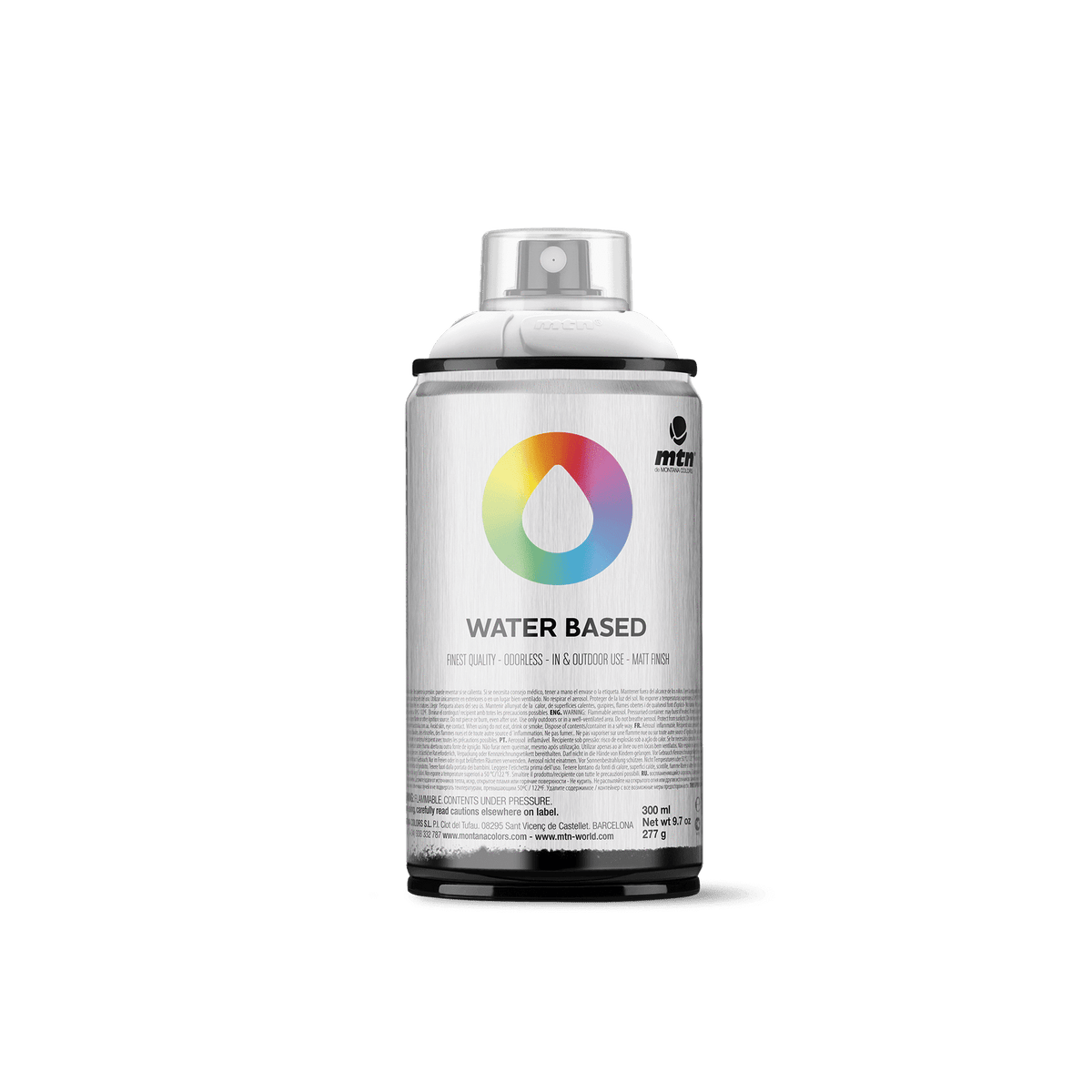 MTN Water Based 300 Spray Paint - Titanium White | Spray Planet