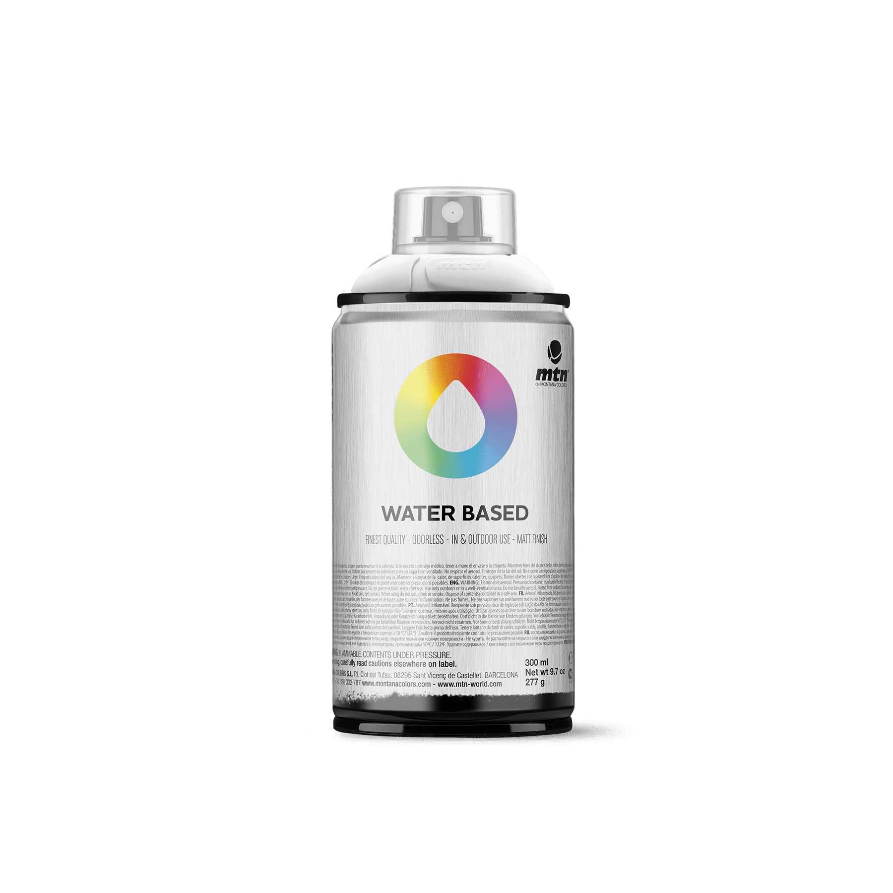 Industrial Spray Paint 500ml Bright White