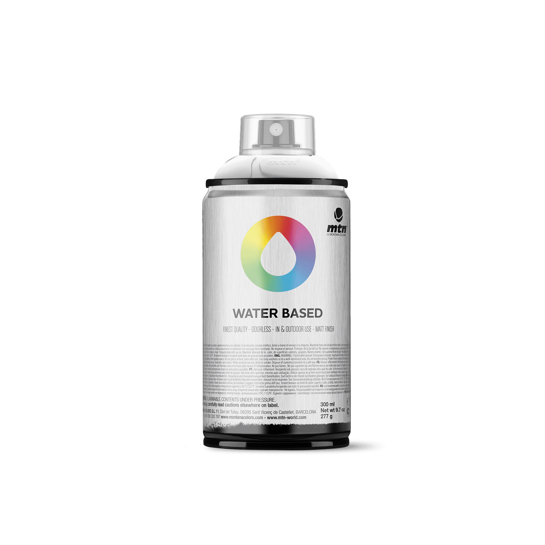 MTN Water Based 300 Spray Paint - Titanium White | Spray Planet