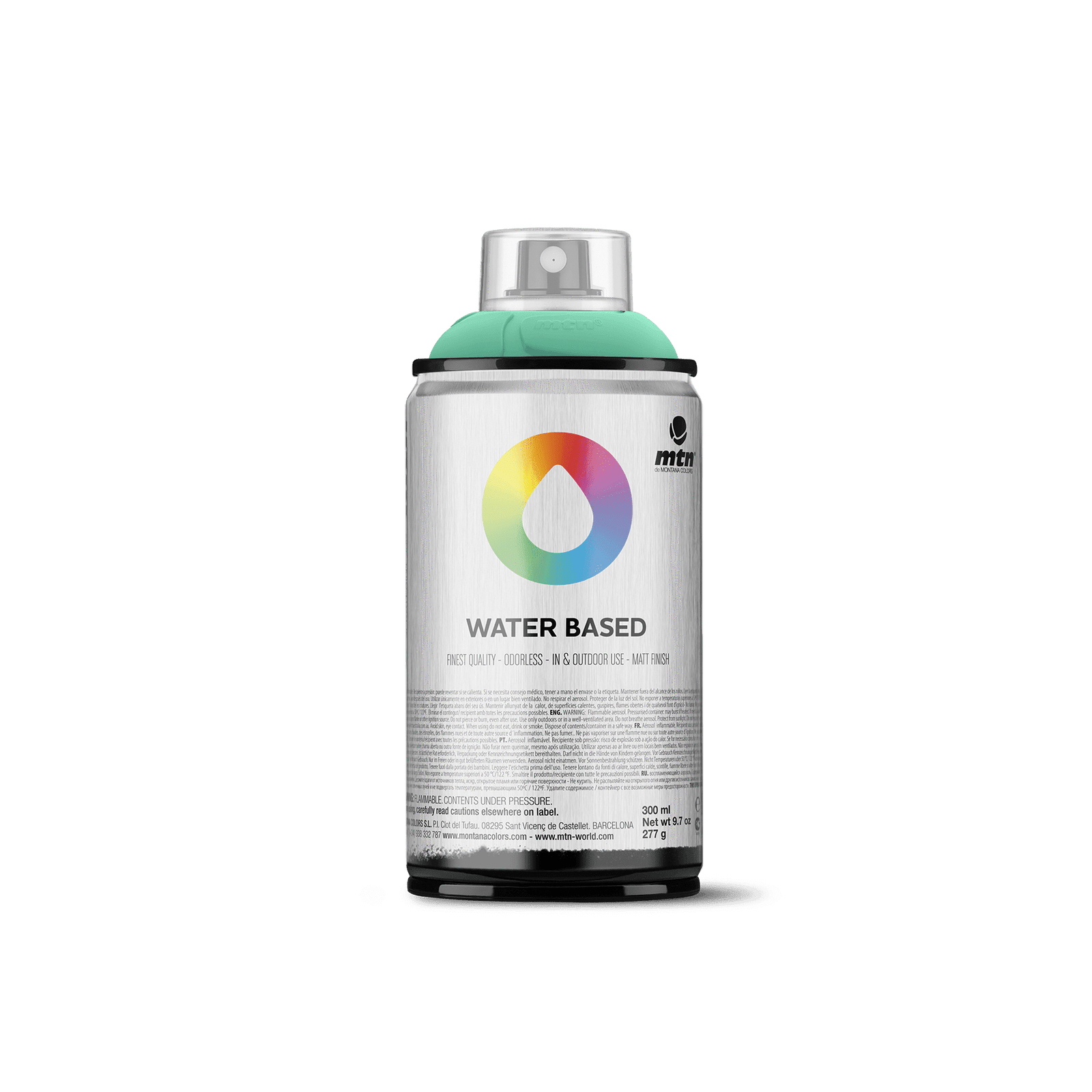 MTN Water Based 300 Spray Paint - Turquoise Green | Spray Planet