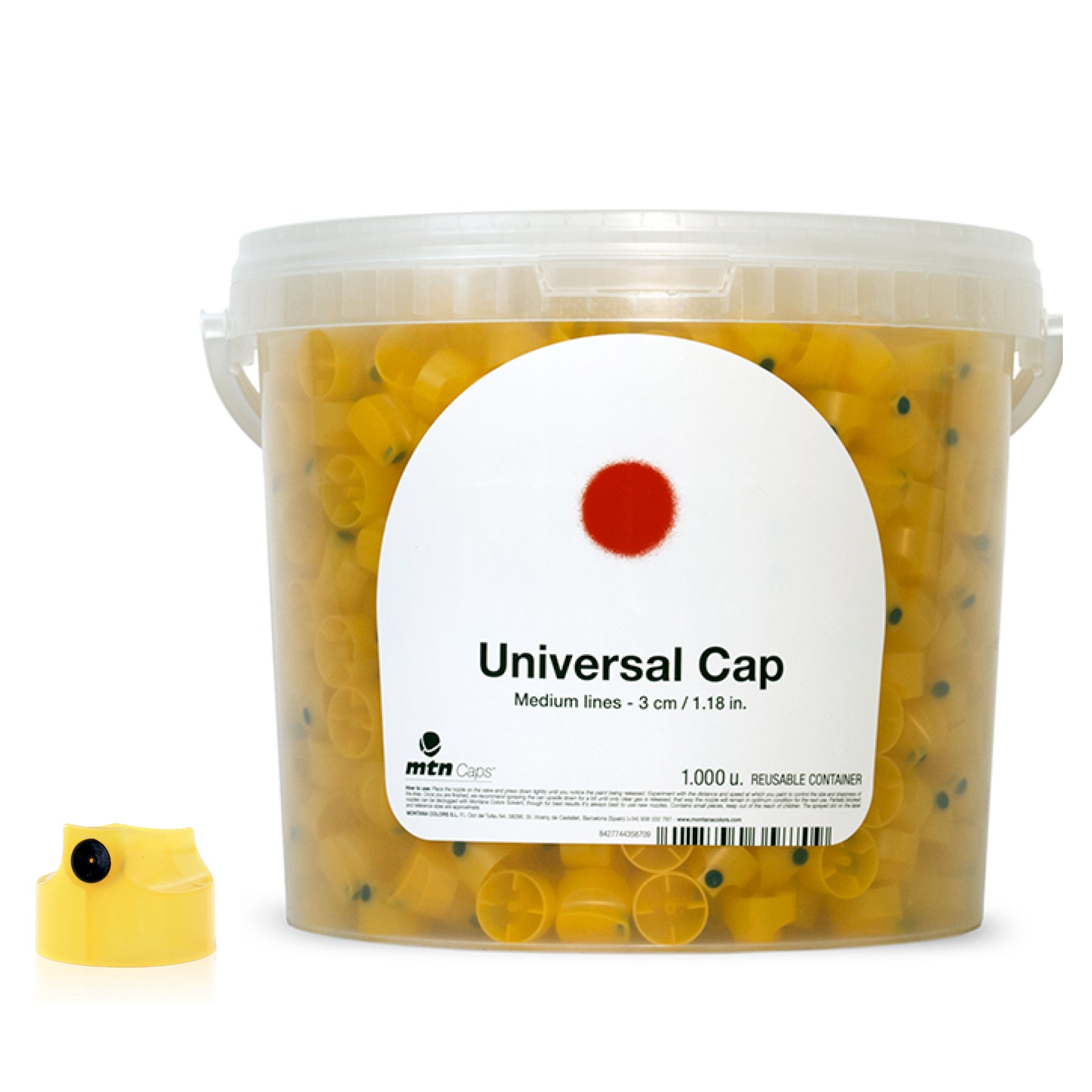 Yellow<br>Universal Cap