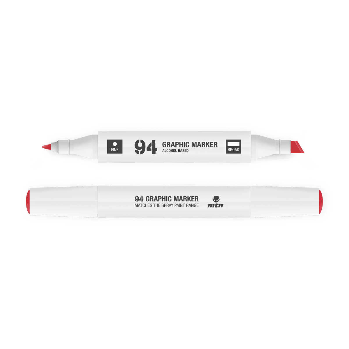 MTN 94 Graphic Marker Individual - Vivid Red | Spray Planet