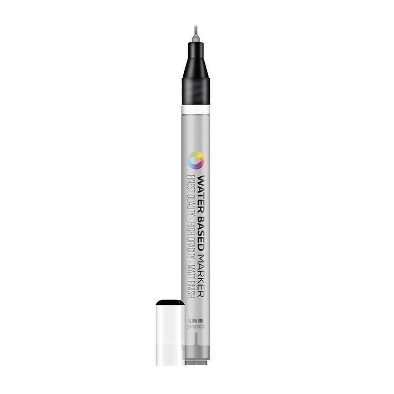 MTN Ultra Fine Water Based Markers 08mm - Carbon Black | Spray Planet