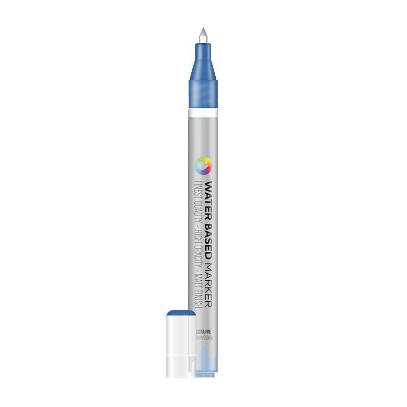 MTN Extra Fine Water Based Markers 1mm - Prussian Blue | Spray Planet