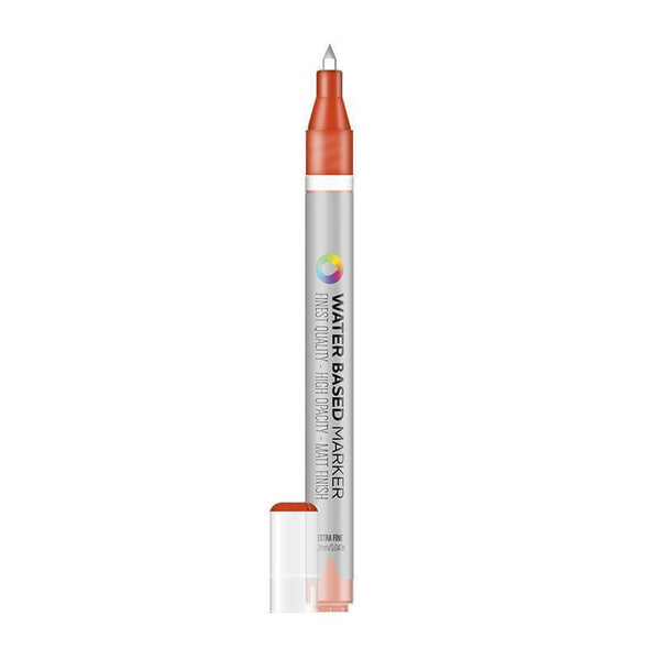 MTN Extra Fine Water Based Markers 1mm - Naphthol Red | Spray Planet