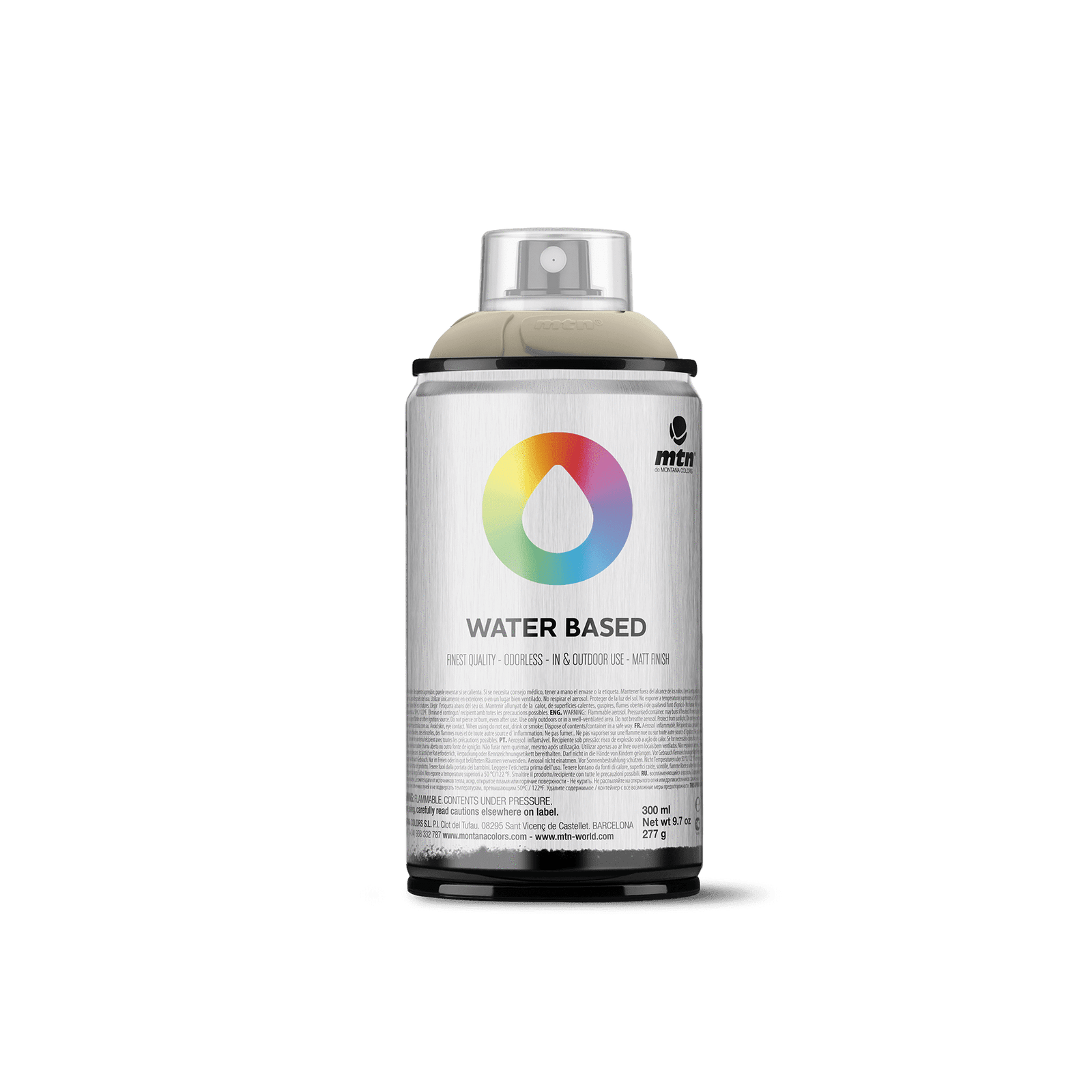 MTN Water Based 300 Spray Paint - Warm Grey Medium | Spray Planet