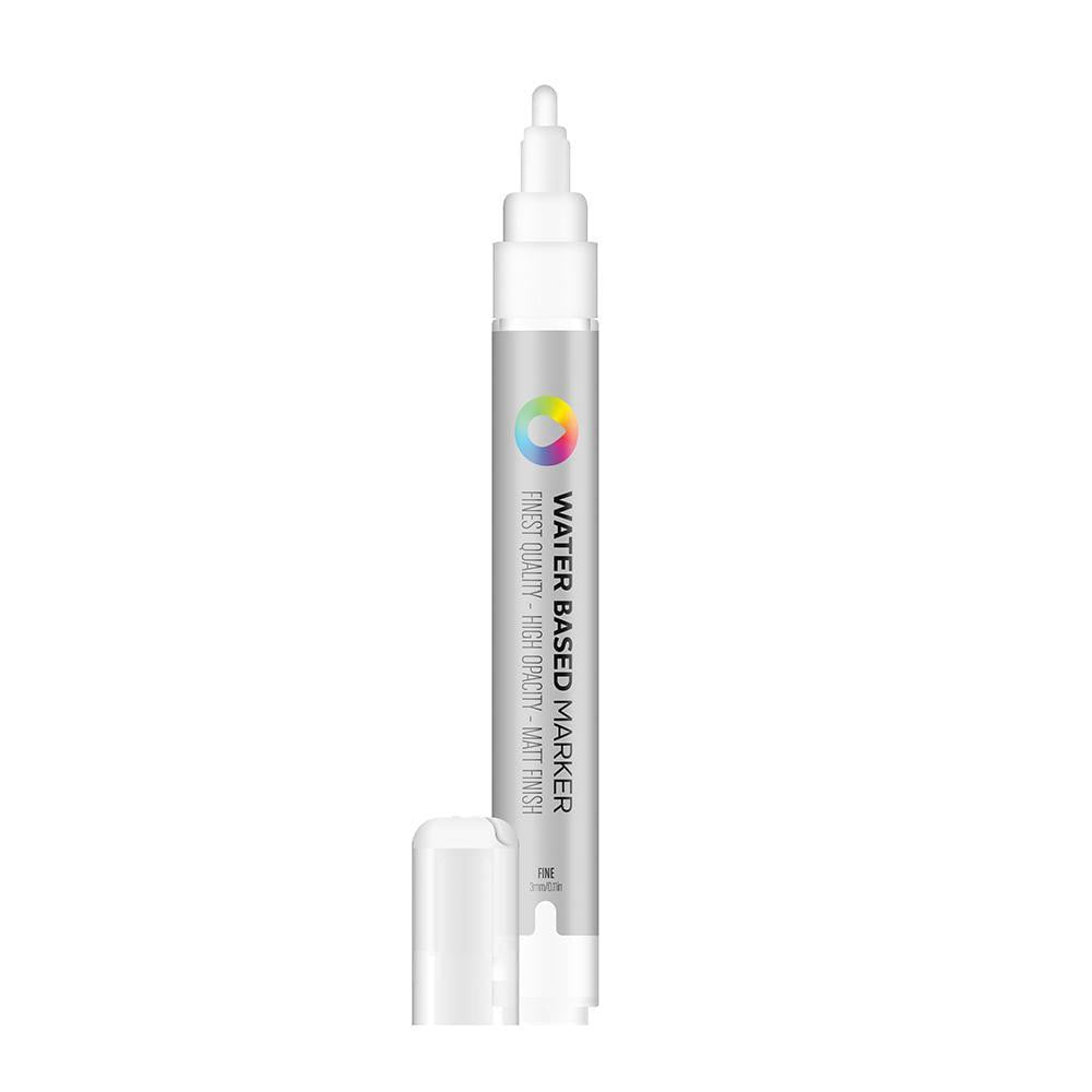 MTN Water Based Marker 3mm - Titanium White | Spray Planet