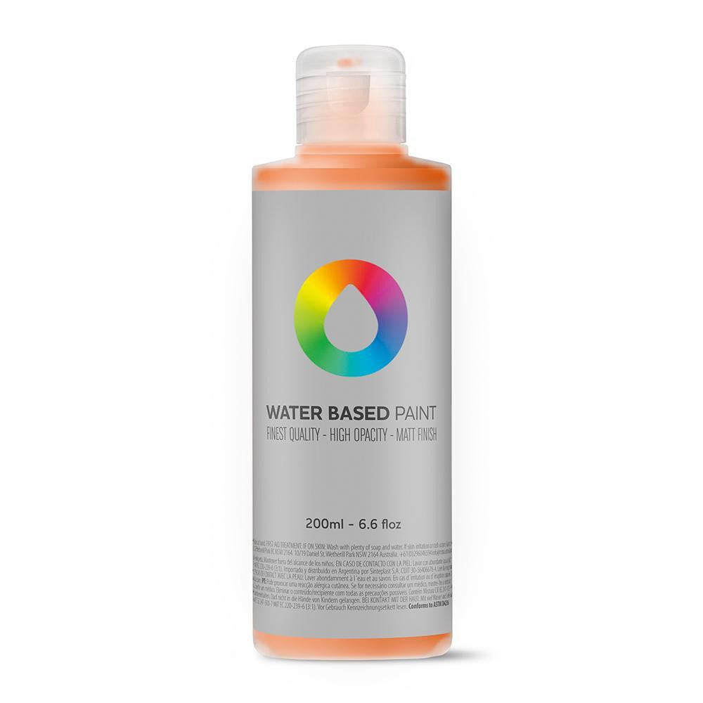 MTN Water Based Paint Refill 200ml - Azo Orange | Spray Planet