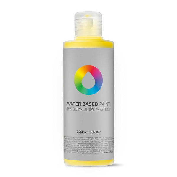 MTN Water Based Paint Refill 200ml - Cadmium Yellow Medium | Spray Planet