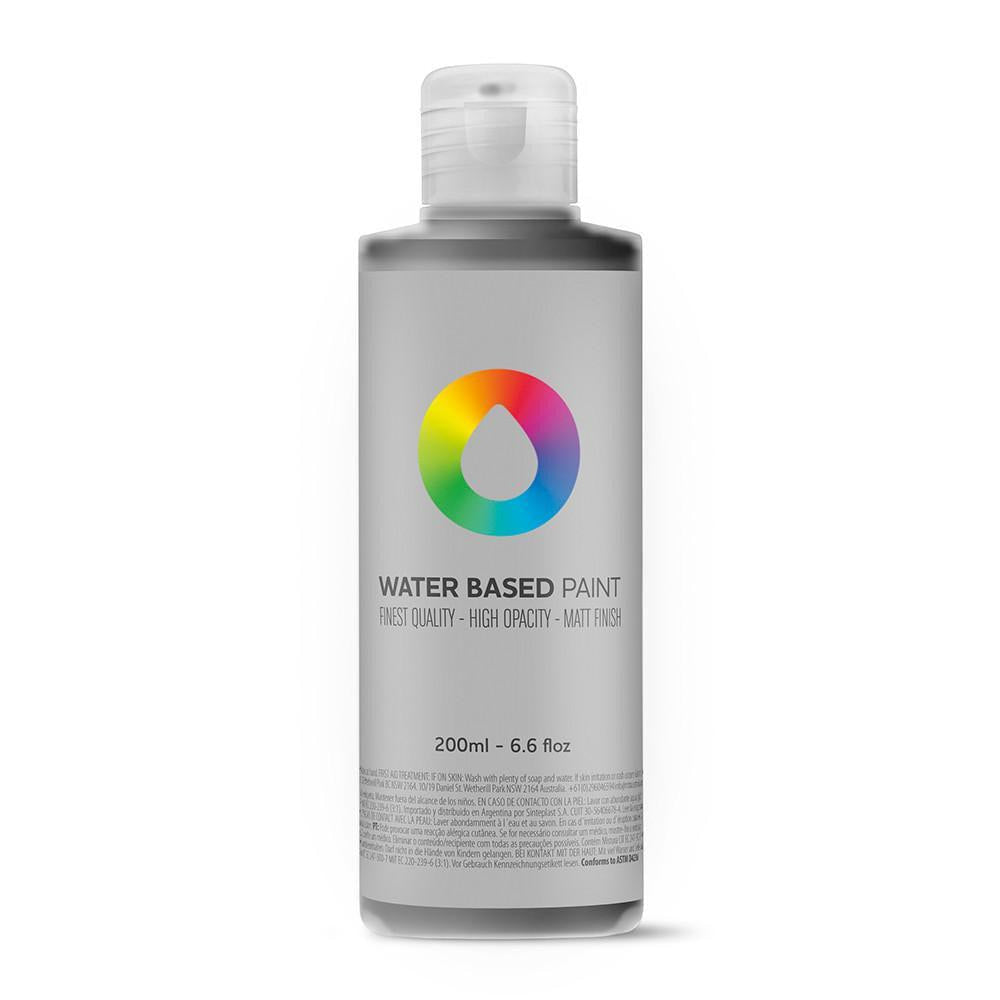 MTN Water Based Paint Refill 200ml - Carbon Black | Spray Planet