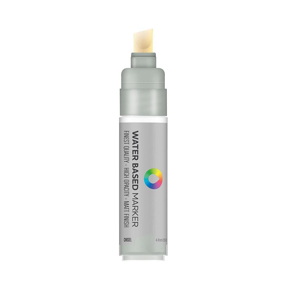 MTN Water Based Chisel Marker 8mm - Silver Jewel | Spray Planet
