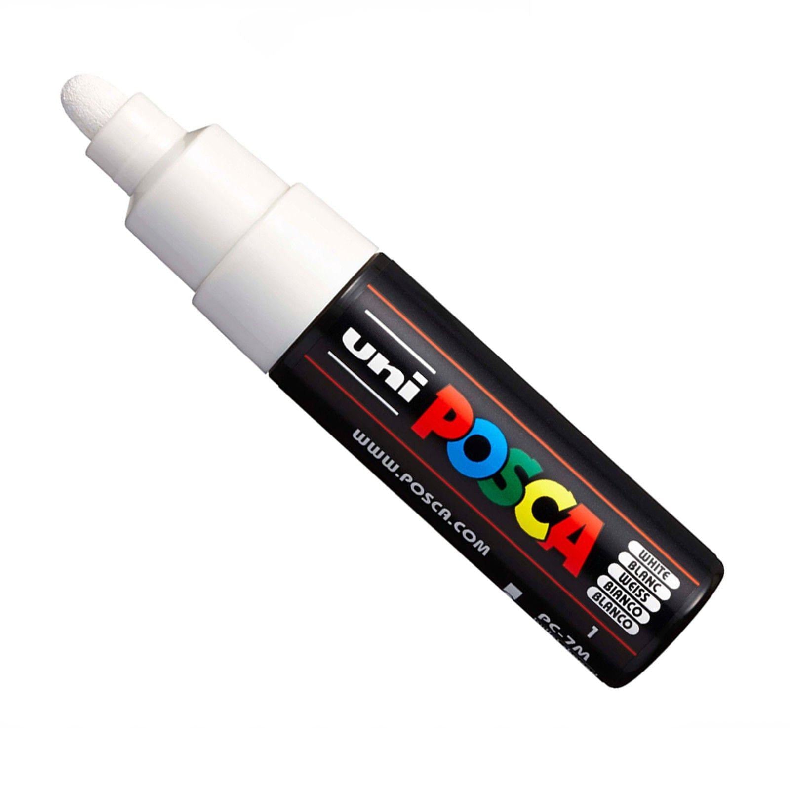 Posca P-7M Water Based Bullet Tip Marker - White