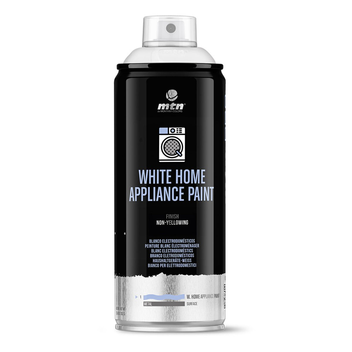 MTN PRO White Appliance Paint - White | Spray Planet