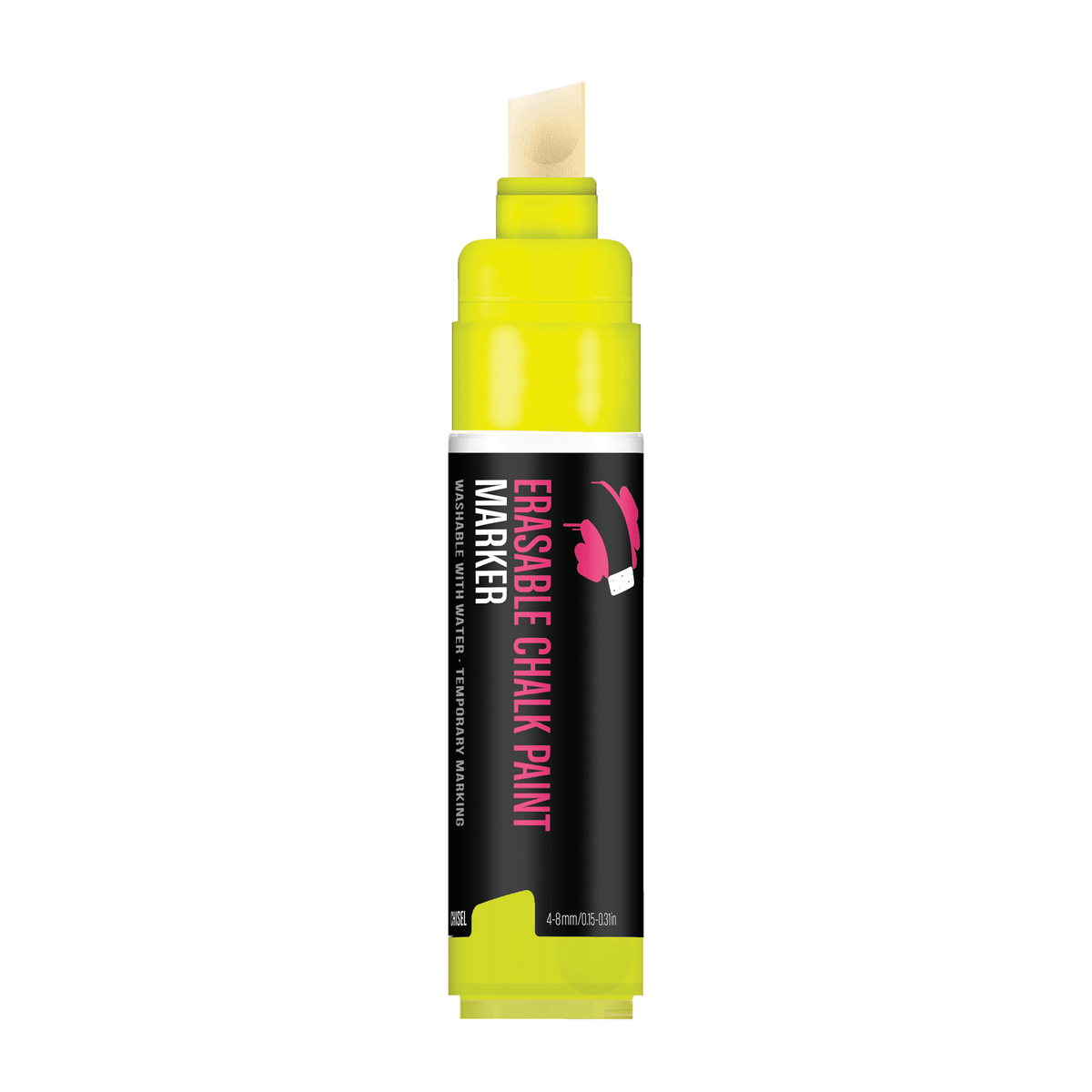 MTN PRO Erasable Chalk Marker 8mm Chisel - Yellow | Spray Planet