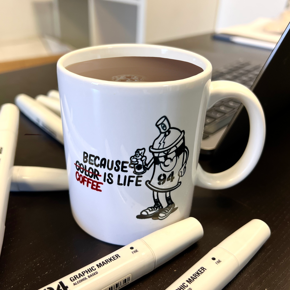 MTN Coffee Is Life Mug