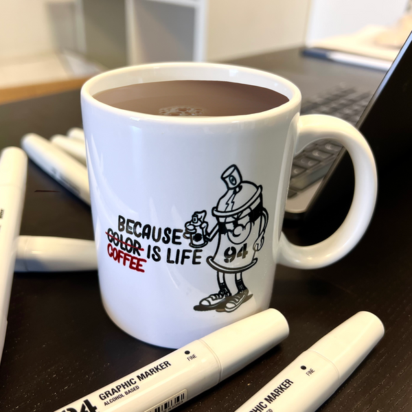 MTN Coffee Is Life Mug | Spray Planet - sprayplanet