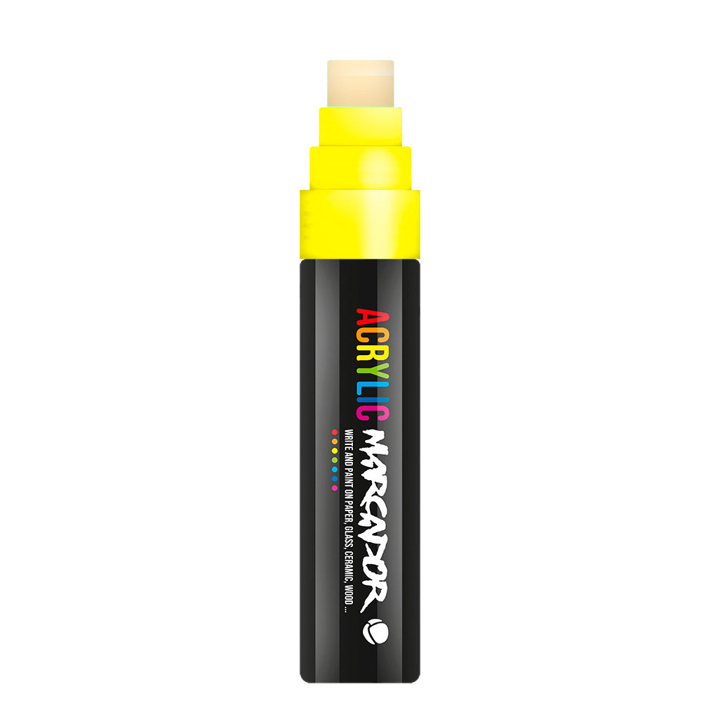 MTN Marcador Acrylic 15mm - Fluorescent Yellow
