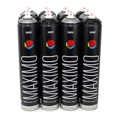 MTN Maximo<br>Heavy Metal Silver &<br>Black Spray Can Pack