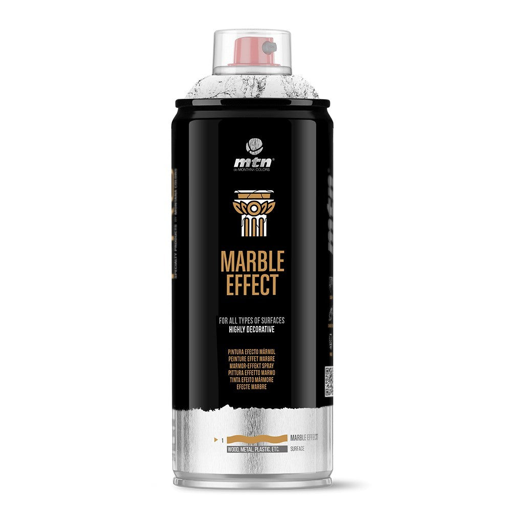 MTN PRO Marble Effect Spray Paint - Black