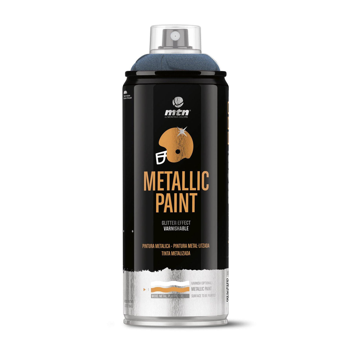 MTN PRO Metallic Spray Paint - Metallic Dark Blue | Spray Planet