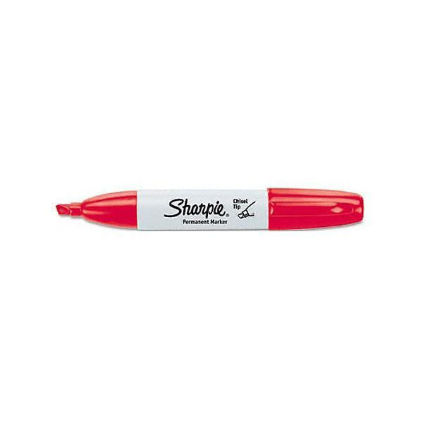 Sharpie Chisel Tip Marker - Red | Spray Planet
