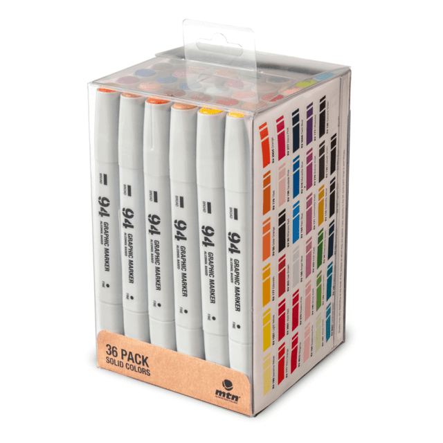 MTN 94 Graphic Marker Mixed Color 36 Pack | Spray Planet