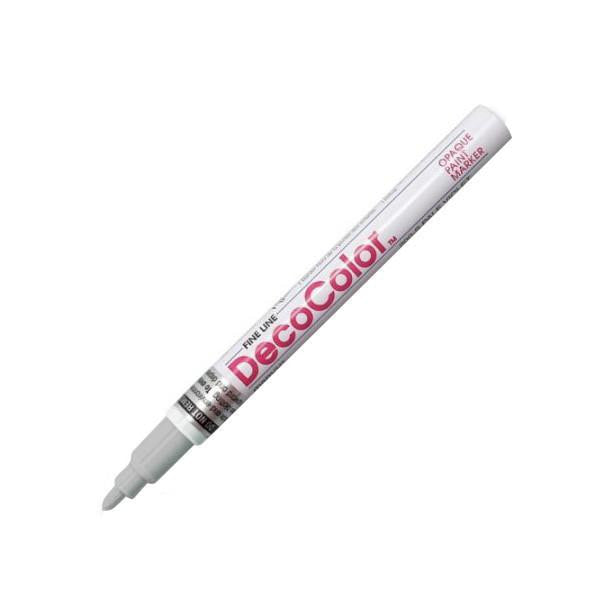 Decocolor Fine Paint Marker - Metallic Silver