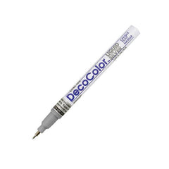 Decocolor Extra Fine Paint Marker - Metallic Silver
