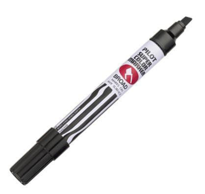 Pilot Broad Chisel Tip Ink Marker - Black | Spray Planet